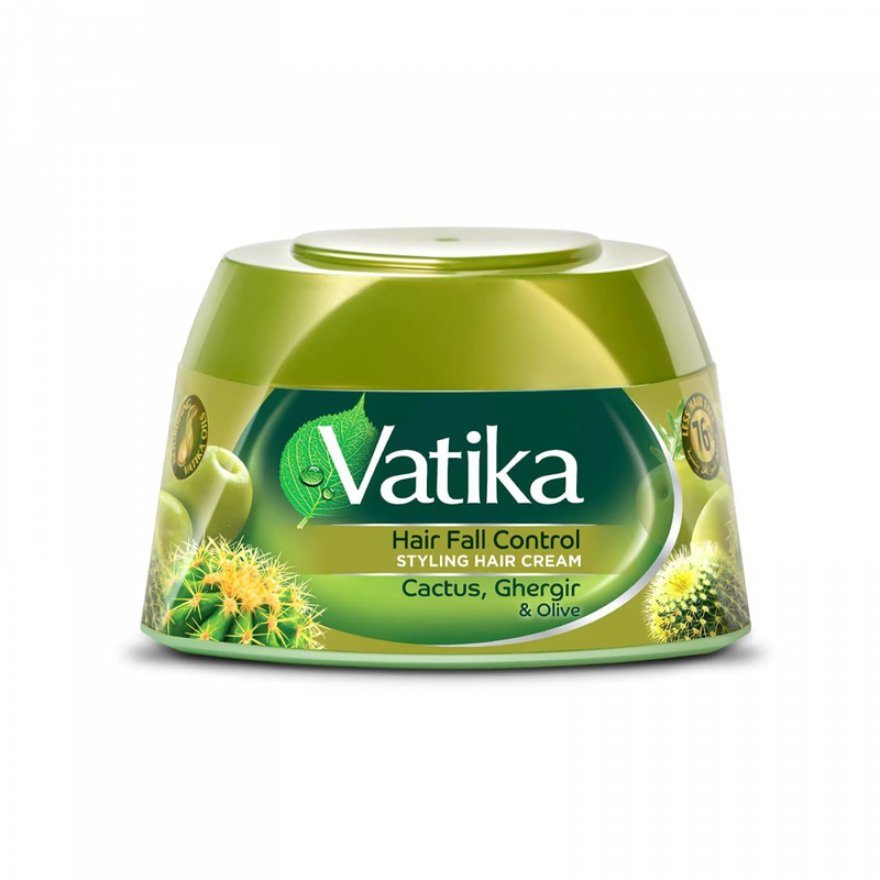 Vatika Hair Fall Control Cream with Aloe Vera, Olive & Henna, 210ml