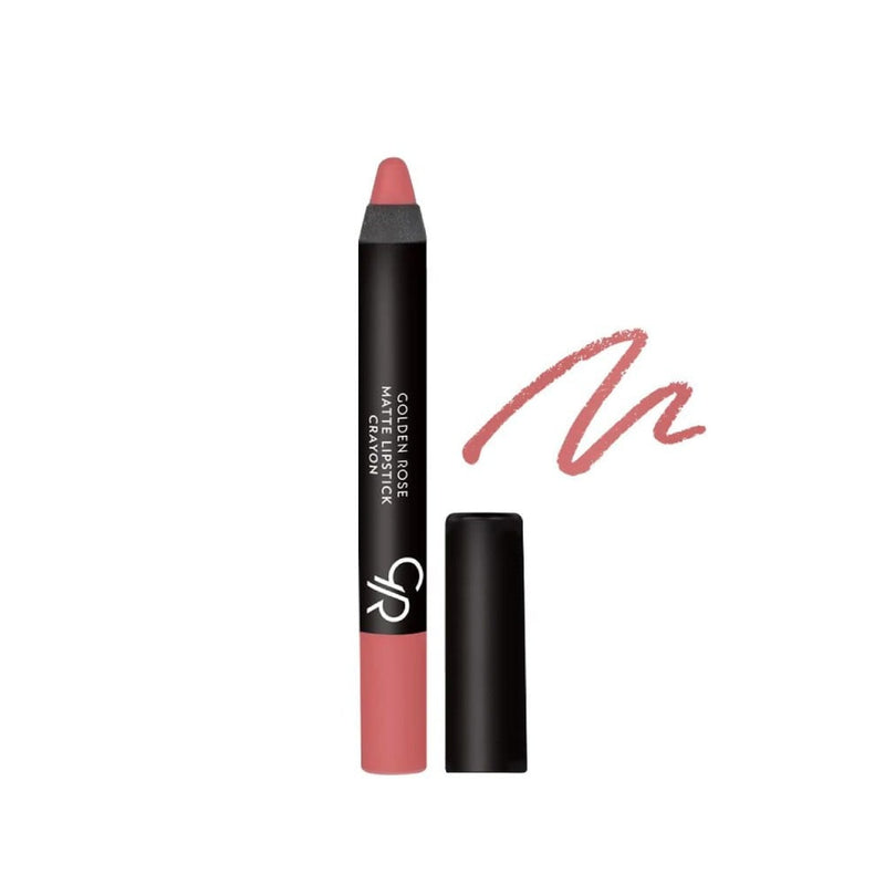 Golden Rose Matte Lipstick, Shade 13, Creamy Texture, 3.5g