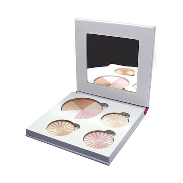 Make Over 22 Glow Highlighter Palette GM002, Multi-Shade