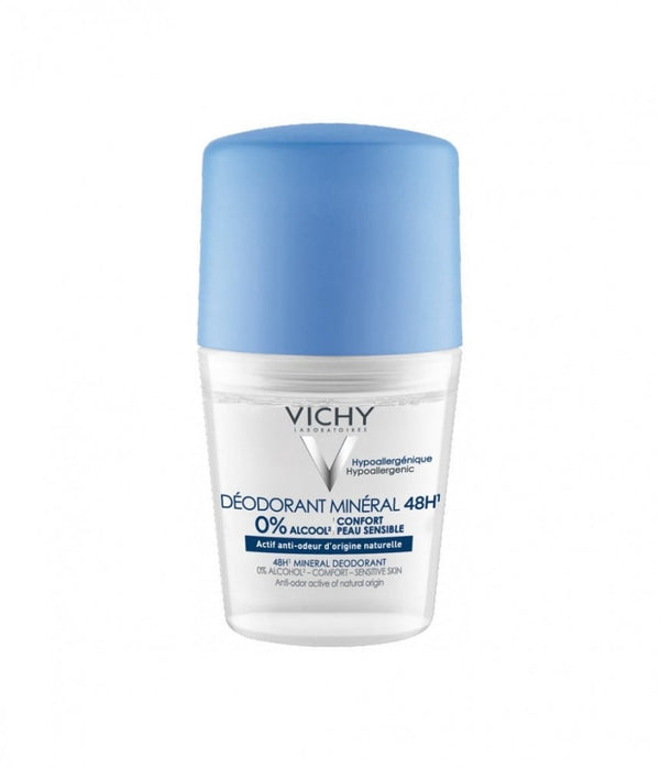 Vichy 48H Mineral Deodorant for Sensitive Skin, 50ml