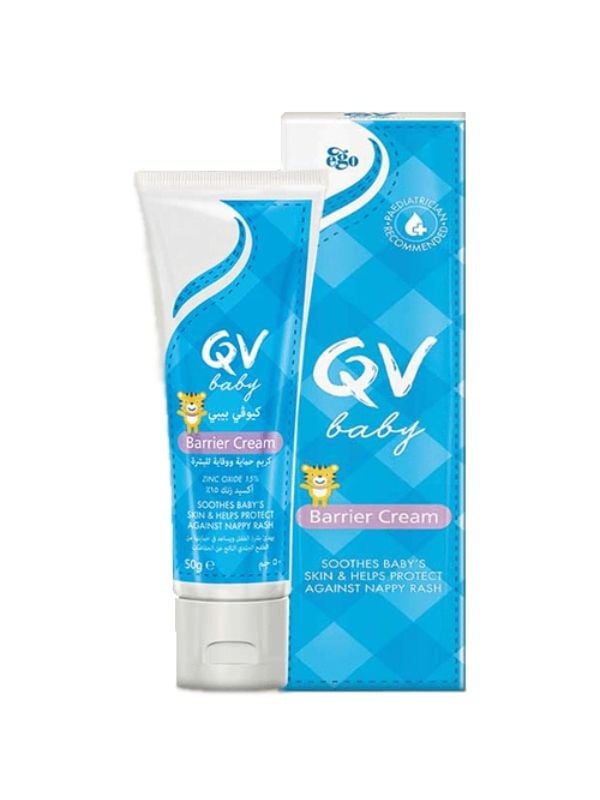 Baby Barrier Cream Zinc Oxide QV Baby Skin Protection 50g