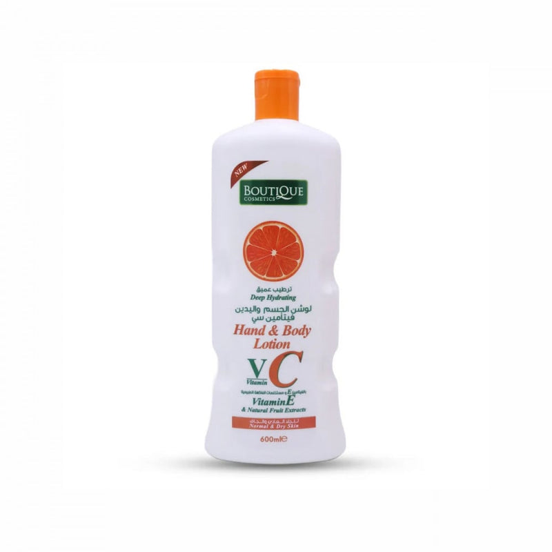 Vitamin C Brightening Hand and Body Lotion by Boutique, 600ml