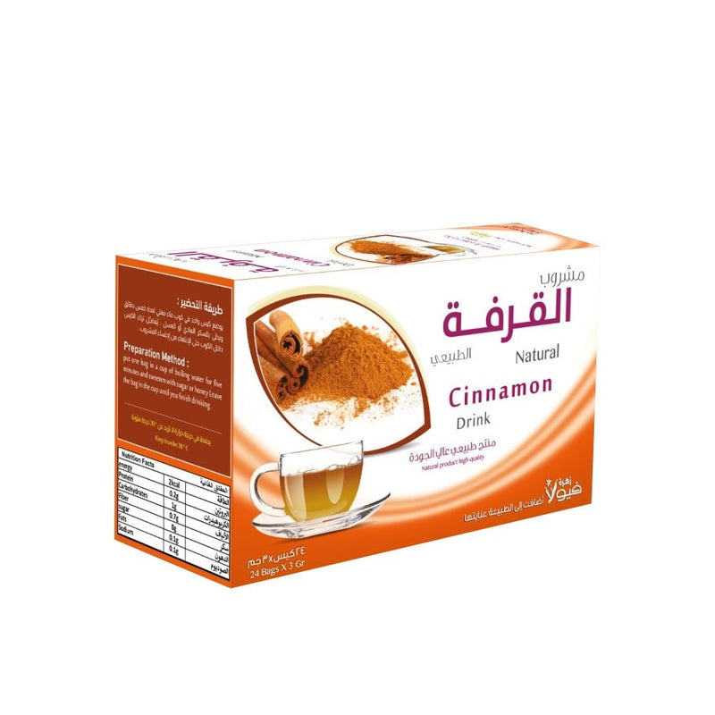 Flowers Viola Cinnamon Infusion Natural Herbal Drink 24 Sachets