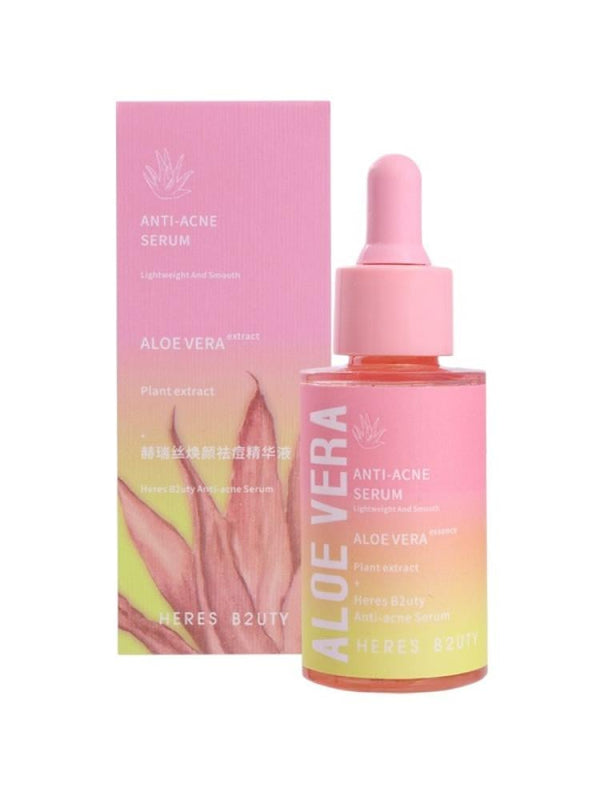 Face Serum for Dry Skin Soothing Aloe Vera Heres B2uty 30ml