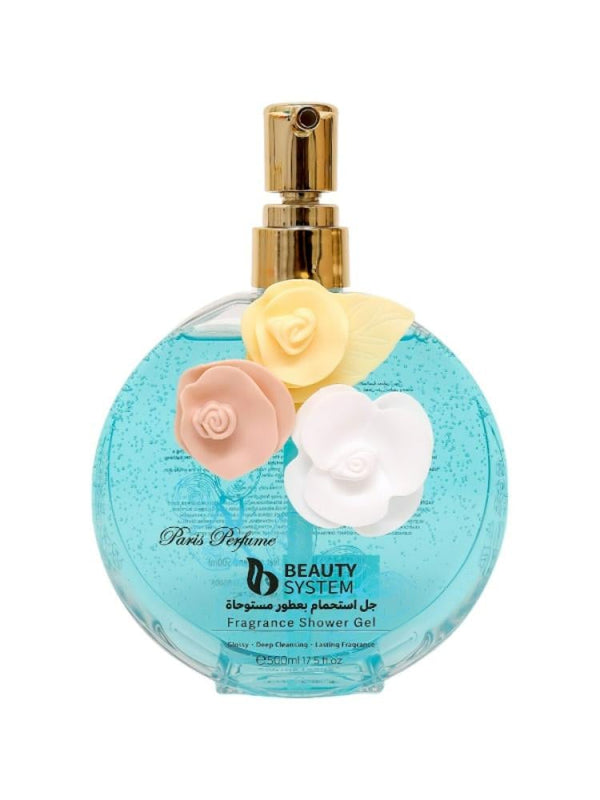Beauty System Shower Gel Fragrances for Soft Hydrated Skin 500ml