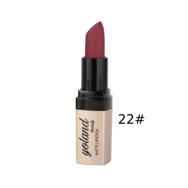 Yolande Beauty Creamy Matte Lipstick Vogue 22 3.8g