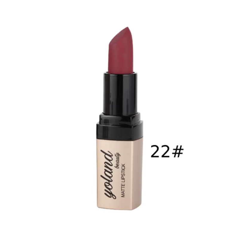 Yolande Beauty Creamy Matte Lipstick Vogue 22 3.8g