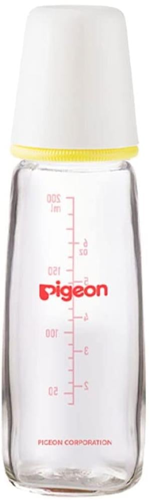 Shop Glass Baby Bottle Anti-Colic Design Pigeon 200ml