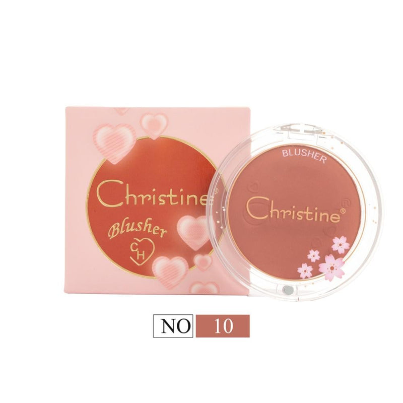 Powder Blush Radiant Finish Highly Pigmented Formula Christine No. 10