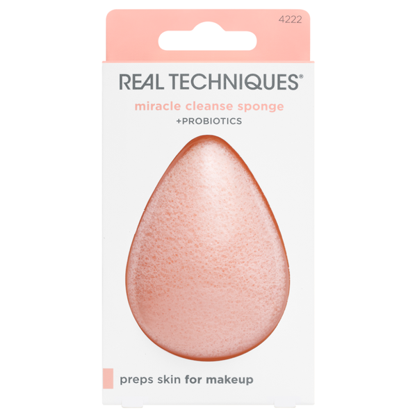 Facial Cleansing Sponge - Gentle Exfoliating Tool by Real Techniques