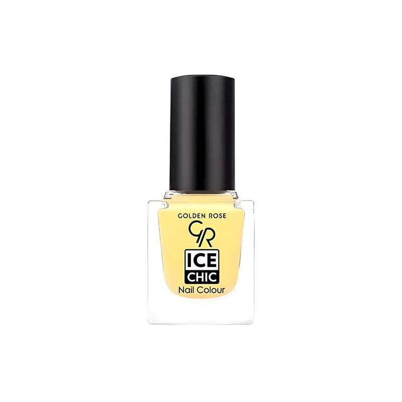 Golden Rose Ice Chic Nail Polish 84 Yellow 10.5ml