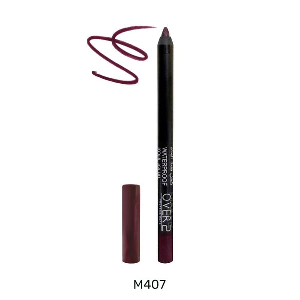 Waterproof Eyeliner Pencil Maroon Smudge-Resistant Make Over22 1.2g