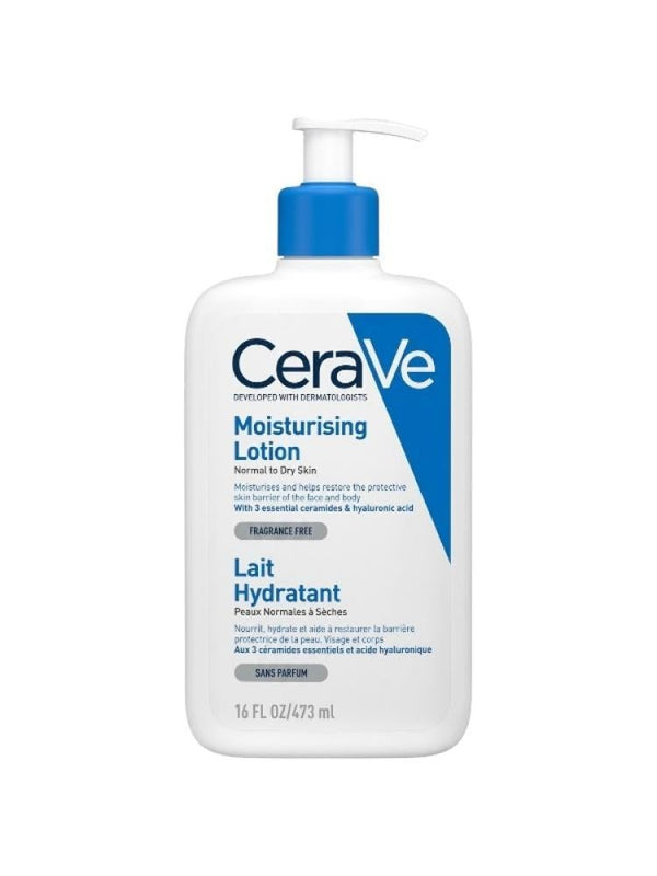 CeraVe Moisturising Lotion Normal to Dry Skin Face & Body 473ml