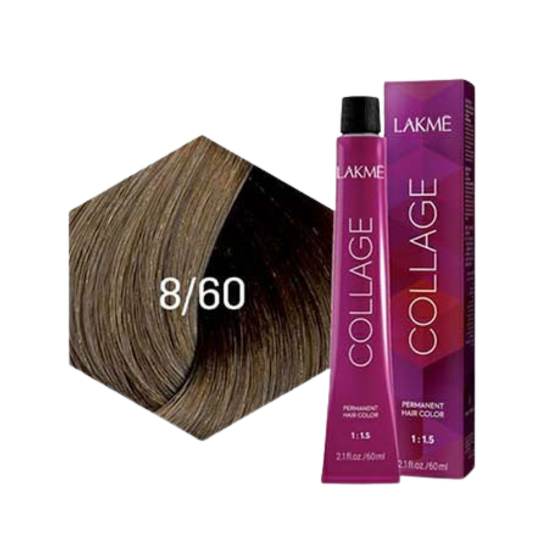 Lakme Permanent Hair Color Light Blonde Brown 8.60 60ml