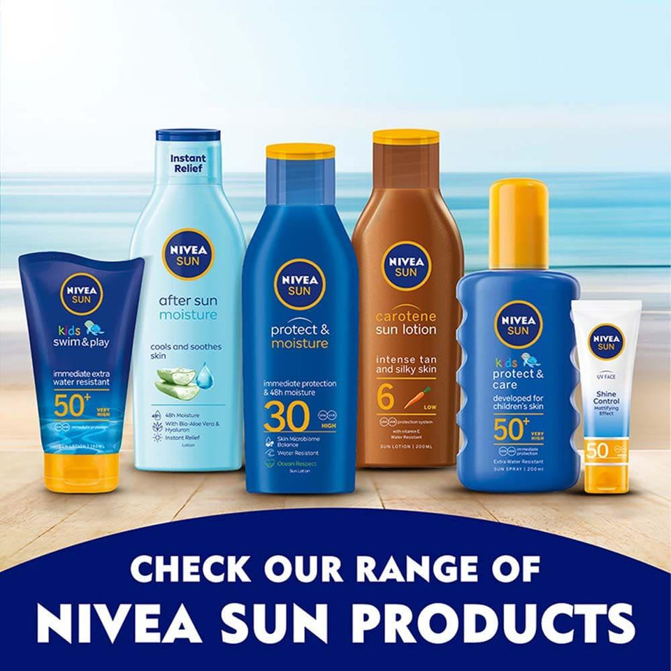 Nivea After Sun Lotion Cools & Soothes Skin with Aloe Vera & Hydration 200ml