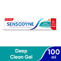 Sensodyne Deep Clean Gel Toothpaste, Whitening, 100ml