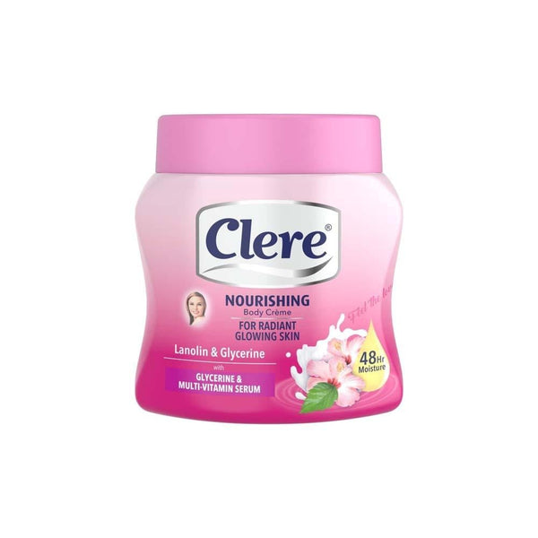 Top Rated Body Cream Nourishing Lanolin & Glycerin Clere 500ml