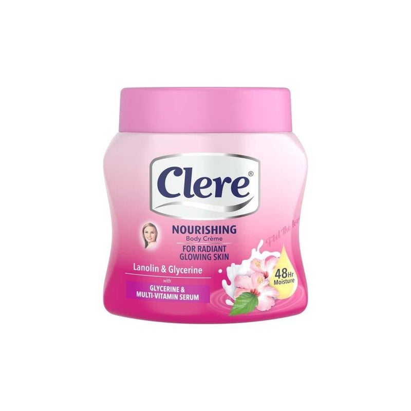 Top Rated Body Cream Nourishing Lanolin & Glycerin Clere 500ml