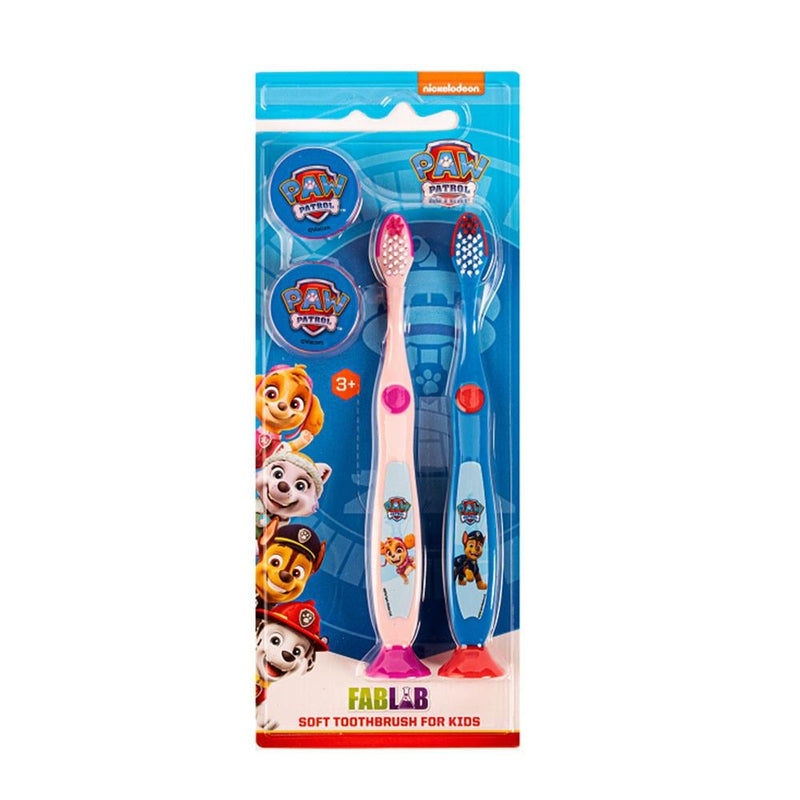 Kids Toothbrush Soft Paw Patrol Nickelodeon 2 Brushes