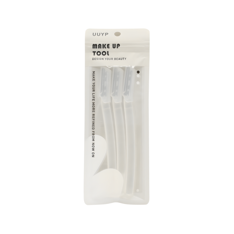 Best Eyebrow Razors Plastic Precision Shaper UYB 3 Pack YP-B13