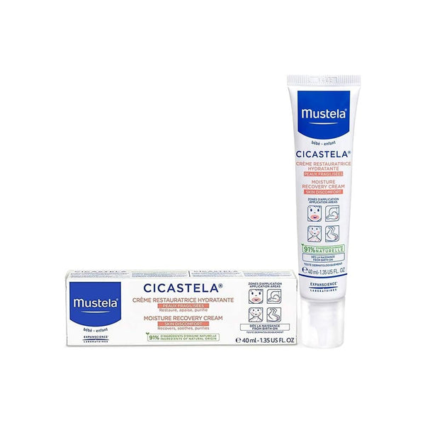 Baby Repair Cream Soothing Moisture Recovery Mustela 40ml