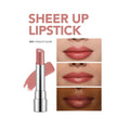 Flormar Sheer Up Lipstick Tinted Lip Balm, 017 Peachy Glow, Glossy Finish
