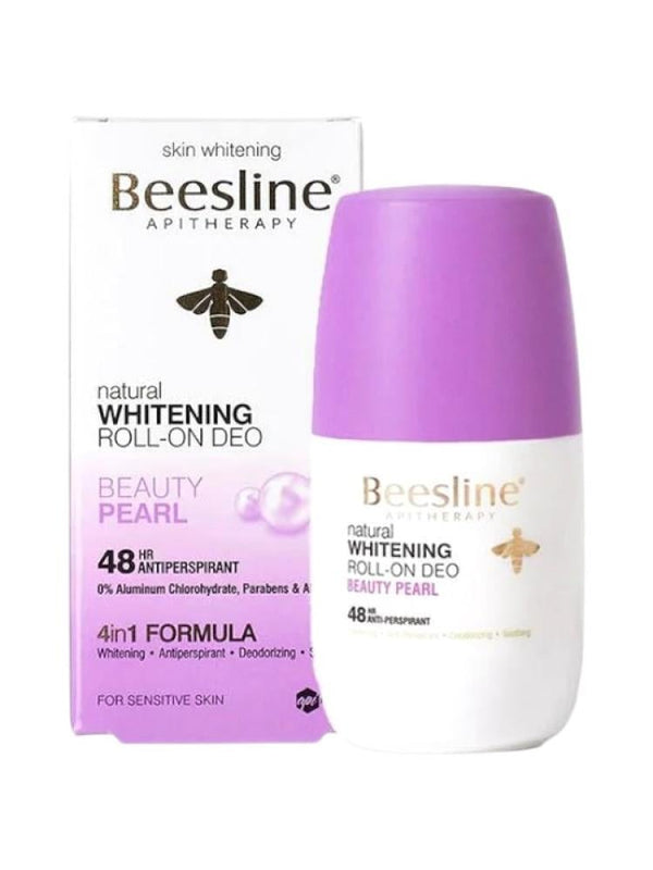 Beesline Skin Brightening Deodorant Roll-On - Beauty Pearl, 50ml
