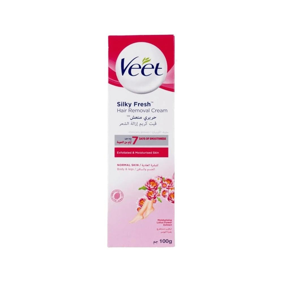 Veet Hair Removal Cream for Normal Skin Jasmine Scent Smooth Skin 100g