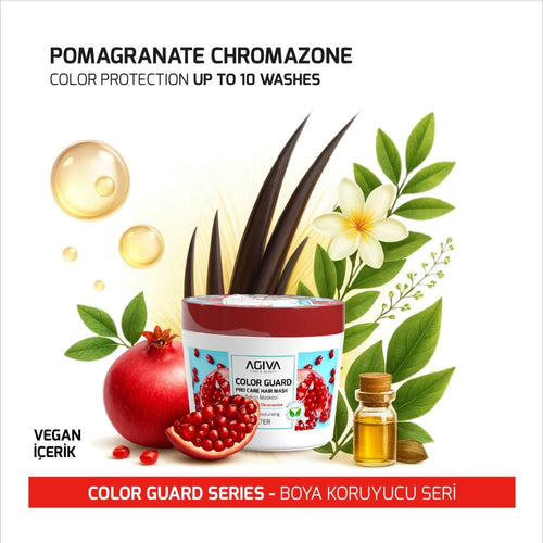 Agiva Color Guard Hair Mask Pomegranate Chromazone UV Filter 300ml