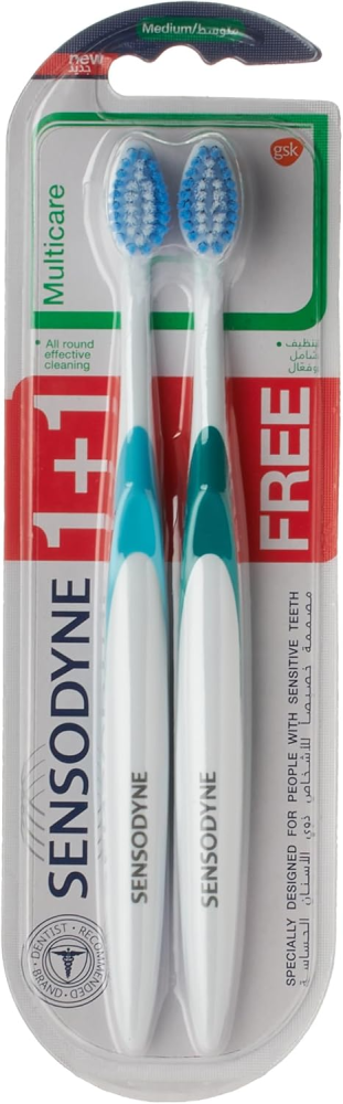 Best Electric Toothbrush for Sensitive Teeth Multicare 1+1 Free