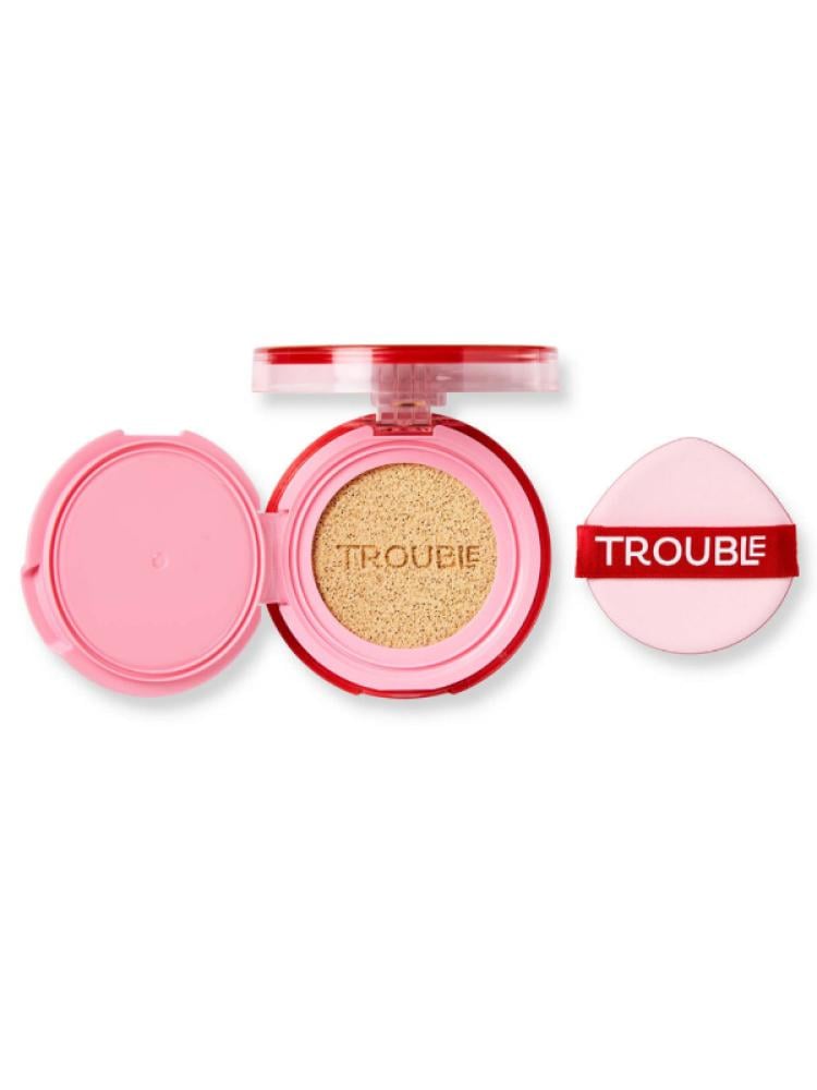 Trouble Maker Cloud Fluffer Cushion Foundation - Medium Coverage, Dewy Finish - 12g