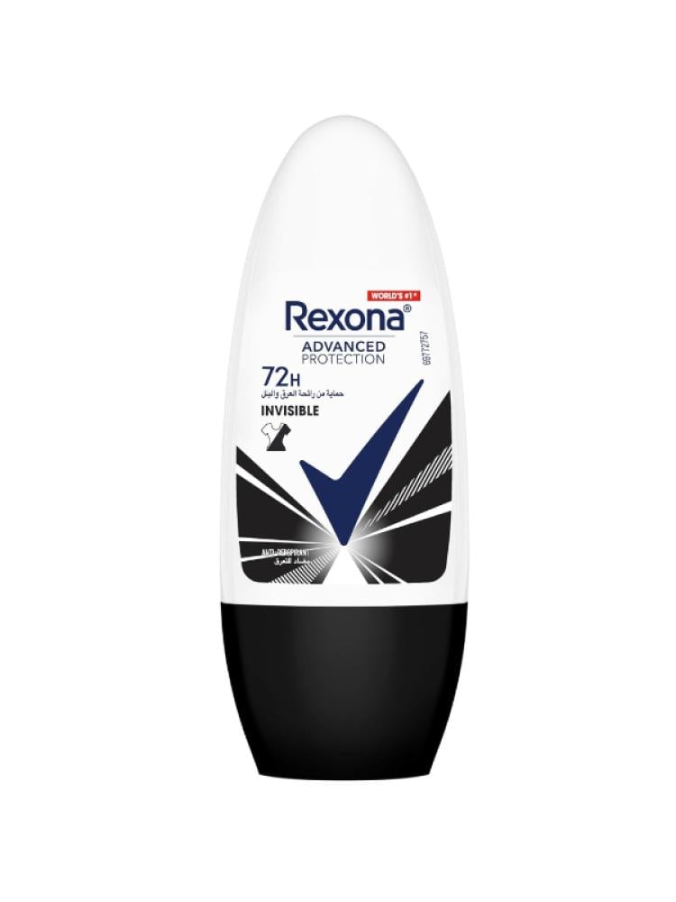 Roll On Deodorant Invisible 72h Protection Rexona 50ml