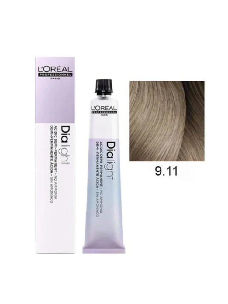 Best Ash Blonde Hair Dye Ammonia-Free L'Oréal Professionnel Dia Light 9.11 50ml