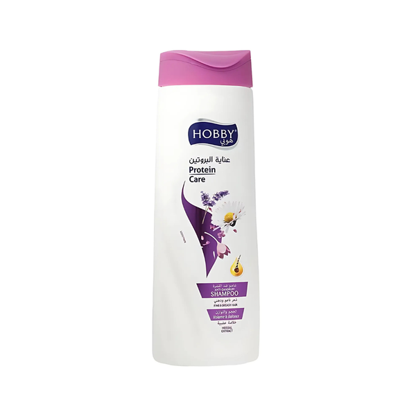 Hobby Protein Care Shampoo, Herbal Extract Formula, All Hair Types, 500ml