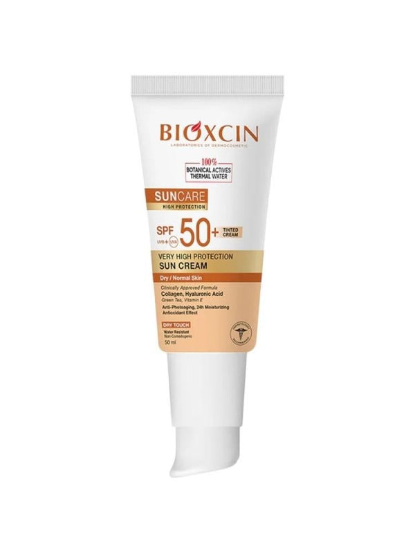 Tinted Sunscreen SPF 50 High Protection Bioxcin 50ml