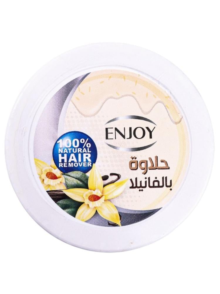 Sugar Wax Hair Removal Vanilla Scented Natural Formula Enjoy 400g