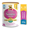 Low Lactose Follow-On Milk Stage 2 Max Pro Similac 820g