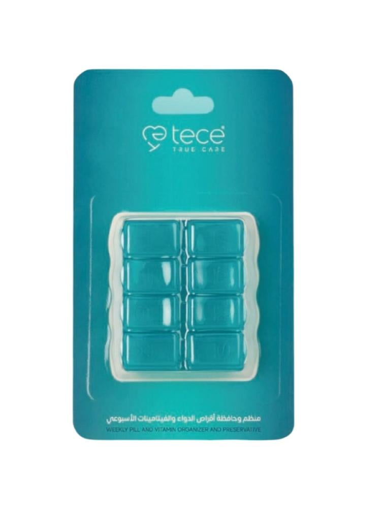 Tesi Weekly Pill and Vitamin Organizer with 7 Compartments