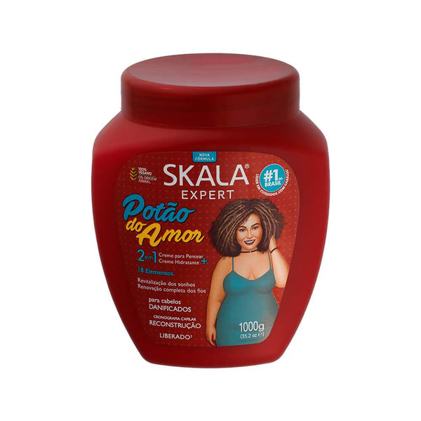 Hair Styling Cream 2 in 1 Deep Moisture Argan Oil Skala Expert 1000g
