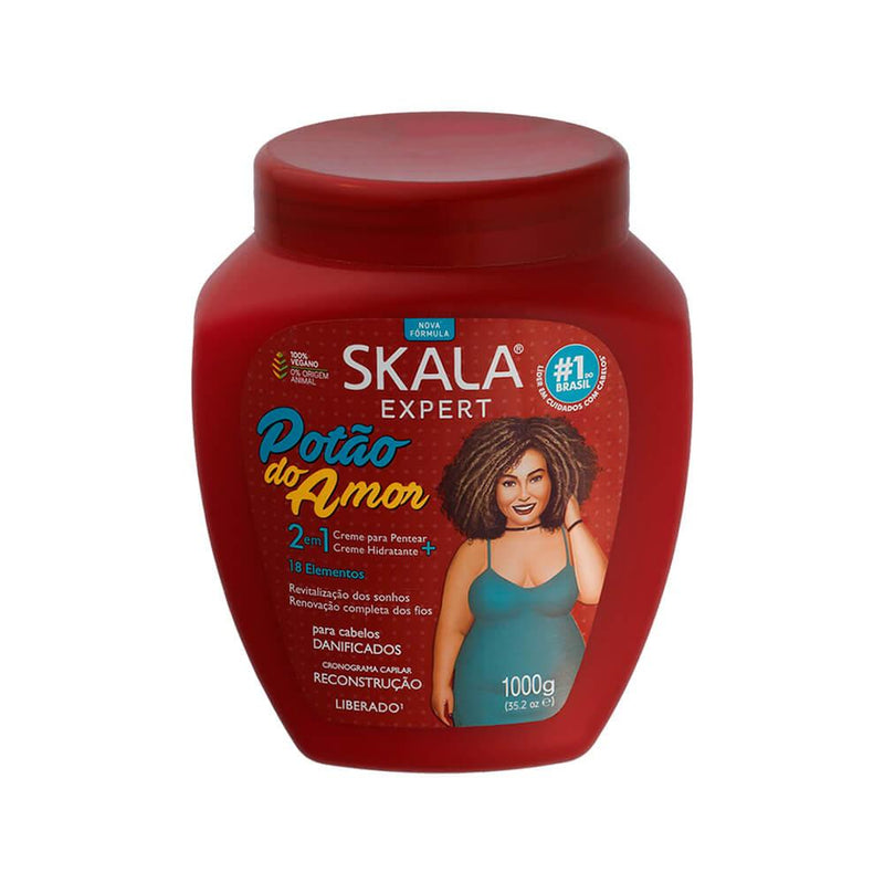 Hair Styling Cream 2 in 1 Deep Moisture Argan Oil Skala Expert 1000g