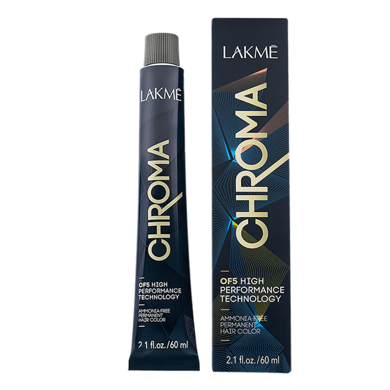 Feria Hair Color Light Blonde 8/00 Natural Tone Lakme Chroma 60ml