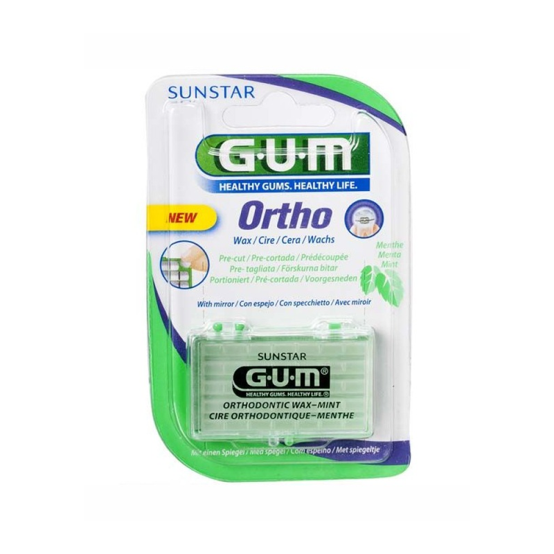 Gum Orthodontic Wax, Mint Flavor, Braces Irritation Relief