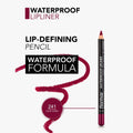 Flormar Waterproof Lip Liner 241 Sour Cherry, Long-Lasting, Smudge-Proof