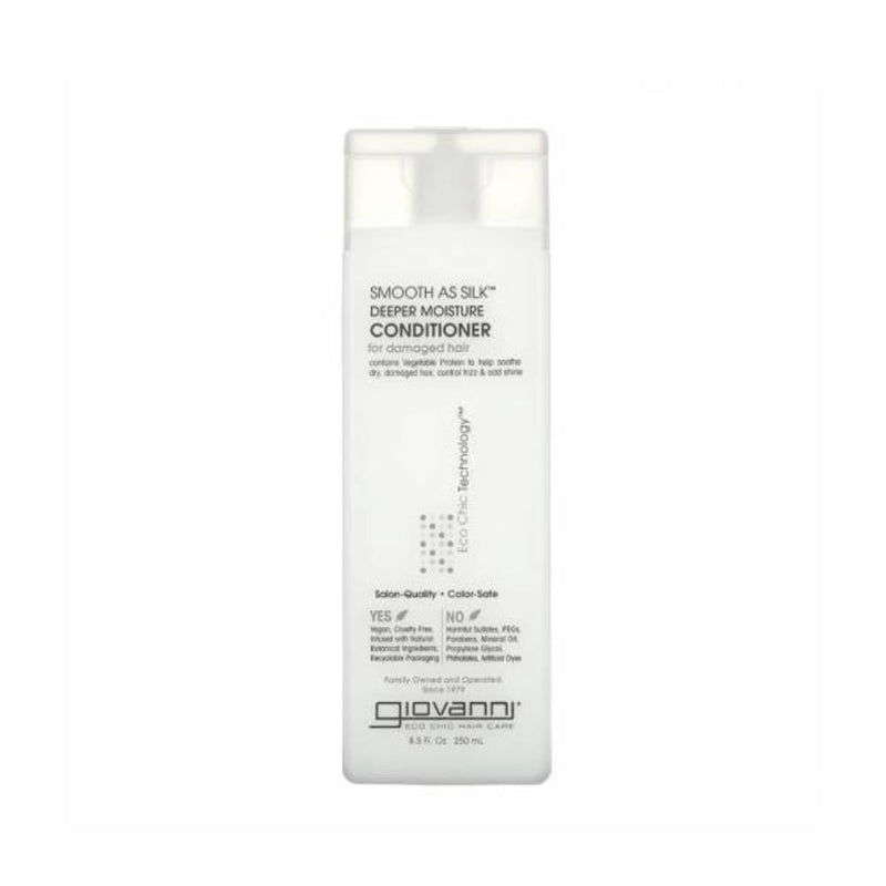 Giovanni Smooth Is Sleek Deep Moisture Conditioner, Sulfate-Free, 250ml
