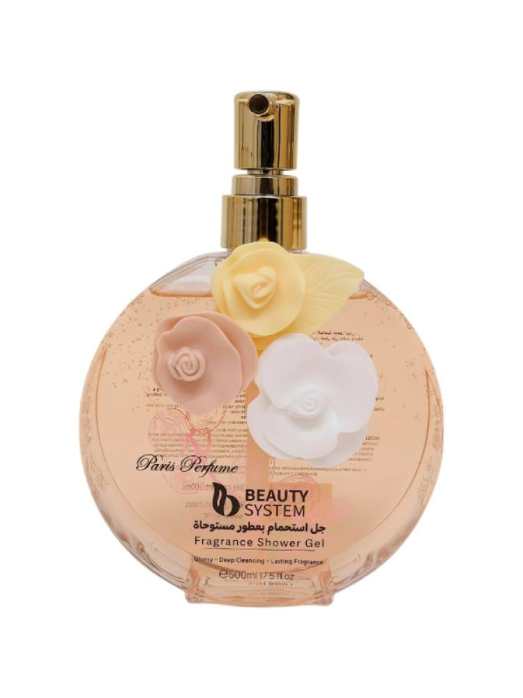 Beauty System Shower Gel PINK Scent for Refreshing Cleanse 500ml