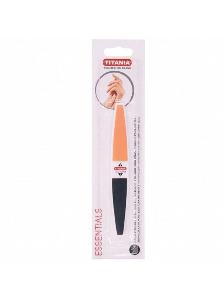 Titania Double Sided Nail Buffer for Instant Shine - Manicure & Pedicure