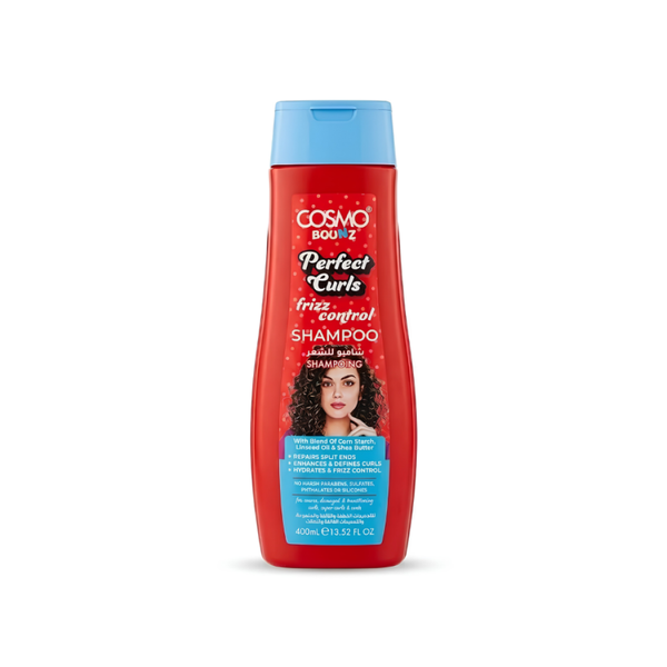 Shampoo to Control Frizz Perfect Curls Hydrating Formula Cosmo 400ml
