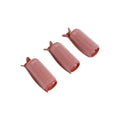 Salon System Plastic Hair Rollers - 10 Pack