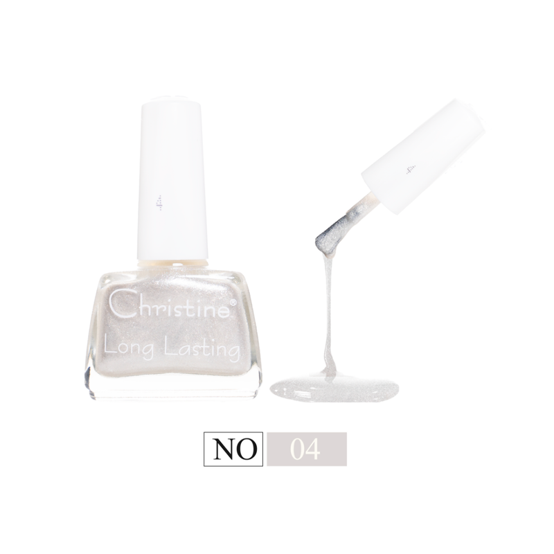 Christine Long Lasting Nail Polish No. 04 Quick Drying & Chip-Resistant