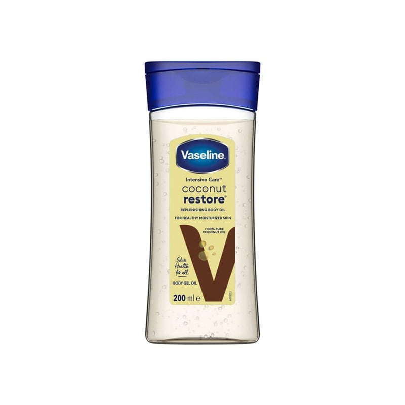 Vaseline Cocoa Radiant Body Oil Gel Deep Moisture Coconut 200ml